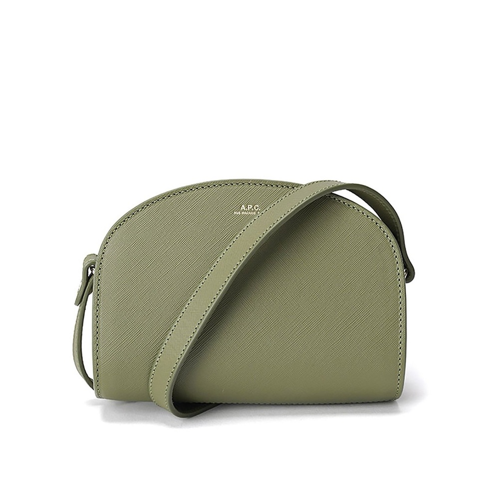 A.P.C. Sage Green Crossbody Bag